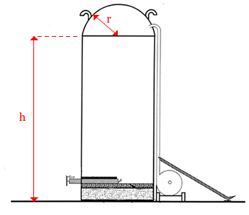 Cylindrical Silo Volume